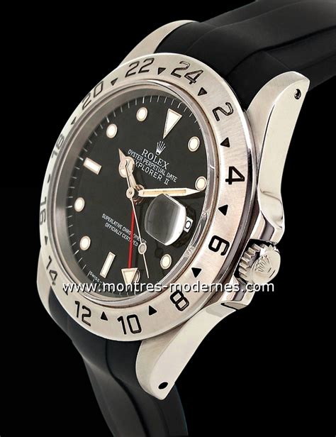 rubber b Rolex explorer ii